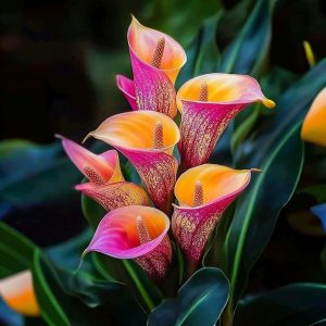 Калла Оникс купить по цене от 450р. в интернет-магазине «Посадика» с доставкой почтой в в Касимове и по всей России – [изображение №1].